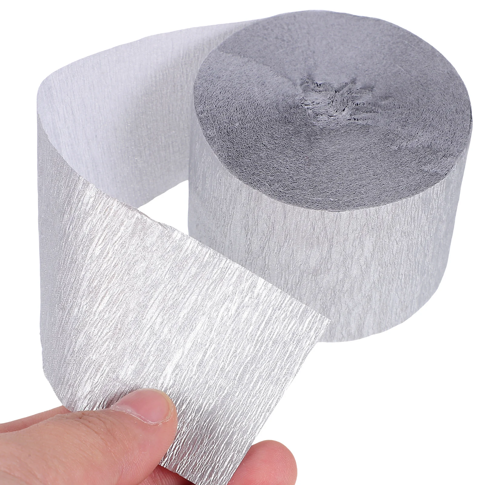 8Pcs Convenient Party Streamers Multi-Function Decorative Paper Ribbon Soft Color Romantic Birthday Wedding Celebration Props