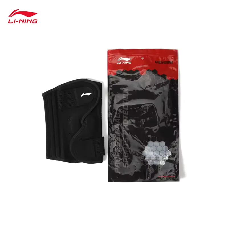 

LI-NING унисекс вязаный наколенник с поддержкой давления Breathableb мениск спортивный наколенник AXWU053