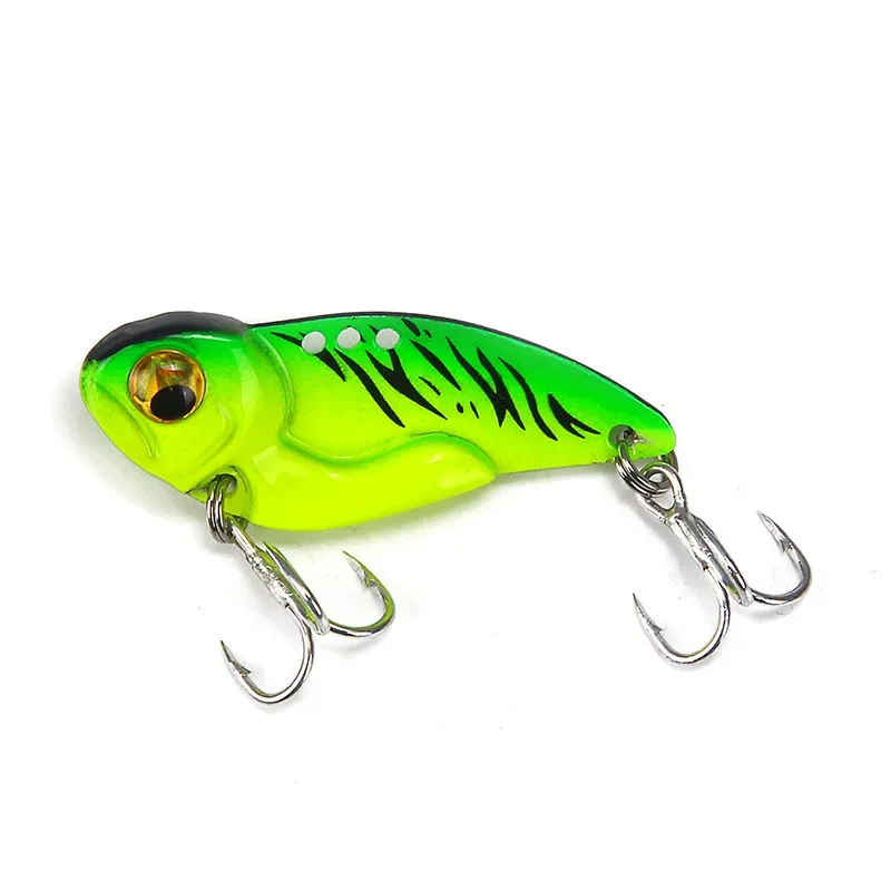 3D Eyes Metal Vib Blade Lure 8/15/20G 3.5/4.5/5cm Sinking Vibration Baits Artificial Vibe for Bass Pike Perch Fishing Long Shot