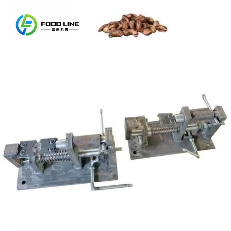 Cashew nut shelling and peeling machine, manual, high yield