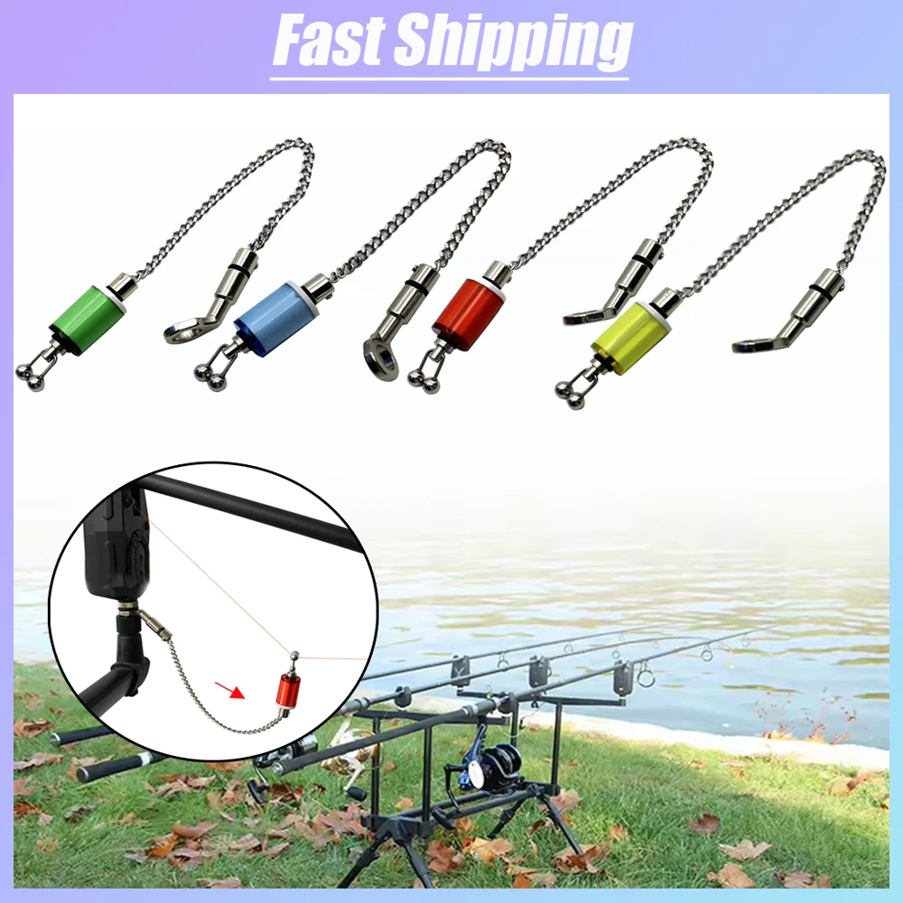 

1pc Stainless Steel Fishing Weight Sinker Bite Bait Alarm Bells Fishing Chain Indicators Swinger Fishing Tackle Tool Accessories