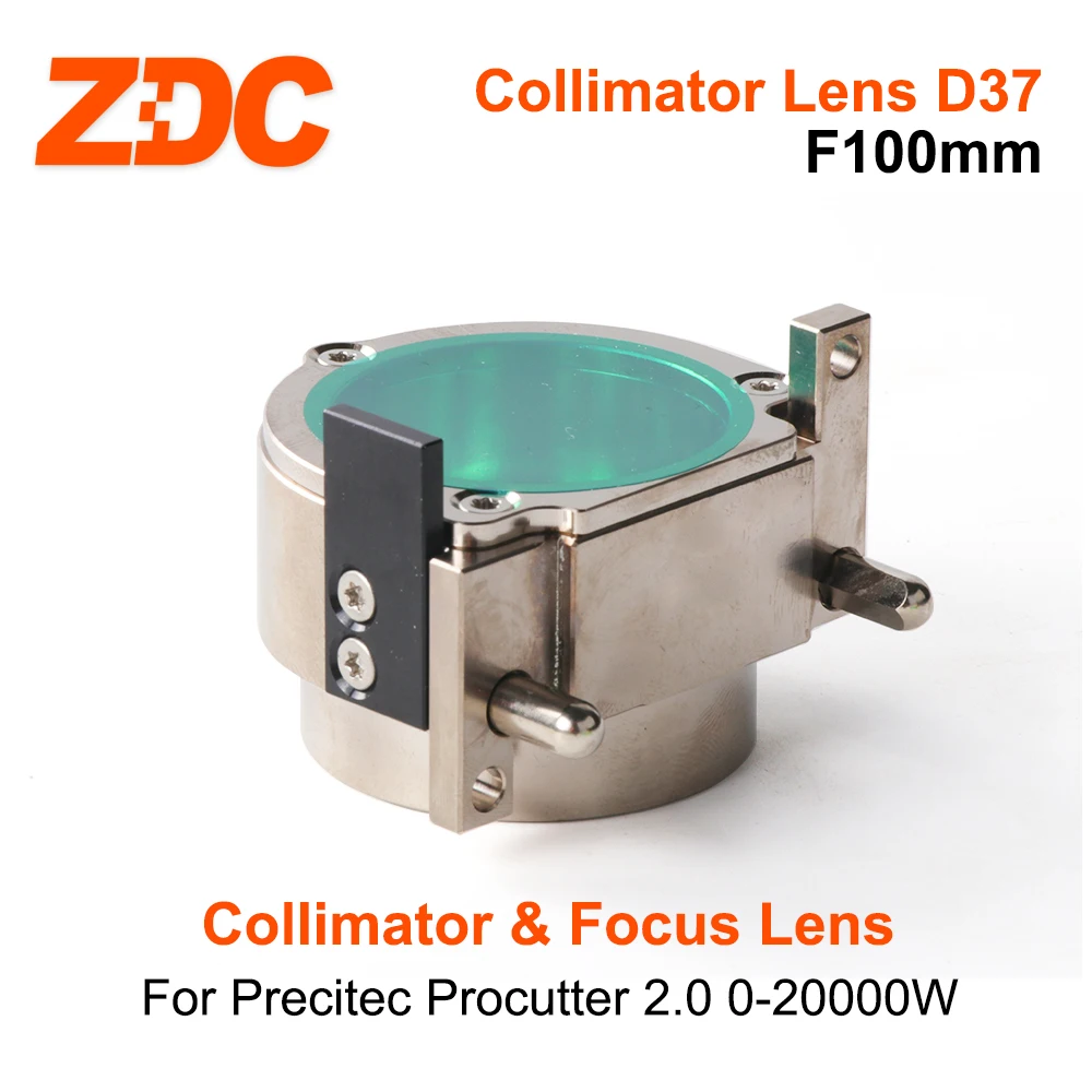 Fiber laser Focusing Collimating Lens D37 F100 150 200mm with Lens Holder For ProCutter 2.0 Fiber Laser Cutting Head Asphercial