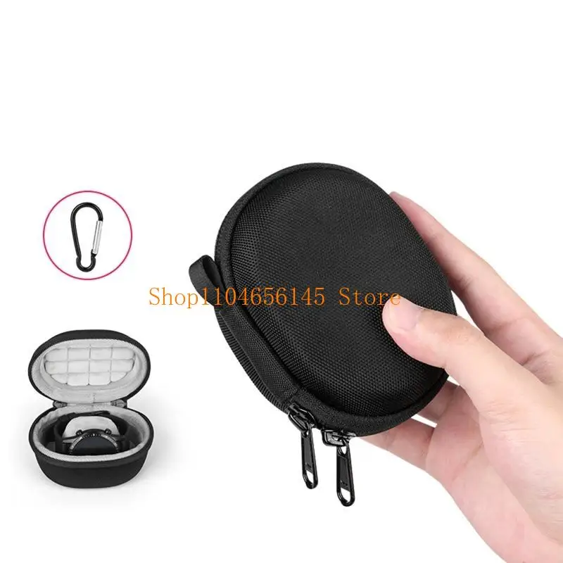 

652F Portable Container for Case Zipper Storage Coin Bag for Single Smartwatch Wristw