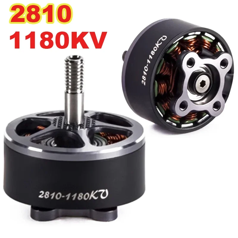 2810 Bürstenloser Motor 1180 KV 4-6S für RC FPV Racing Long Range Quadcopter Drohne