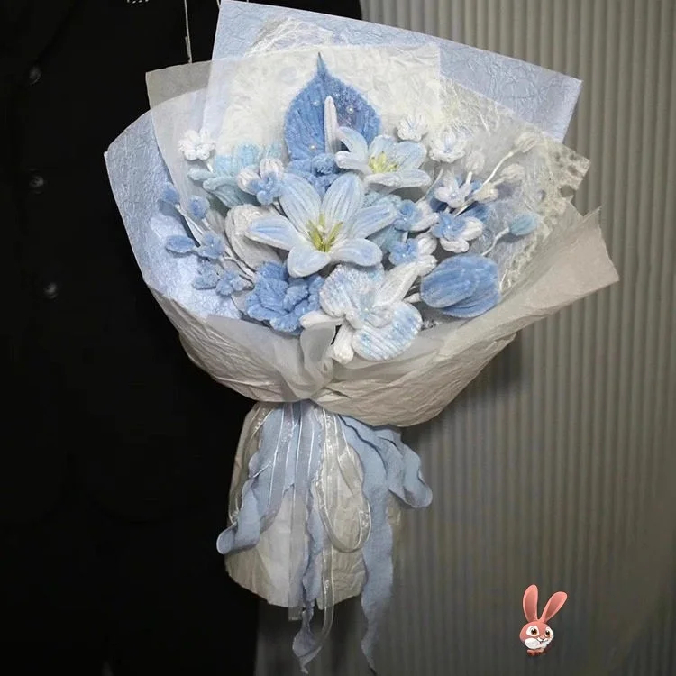 

Handmade DIY Flower Bouquet Twist Sti Material Kit Women's Day Gift 520 Vntine's Day Mother's Day Gift for Girls