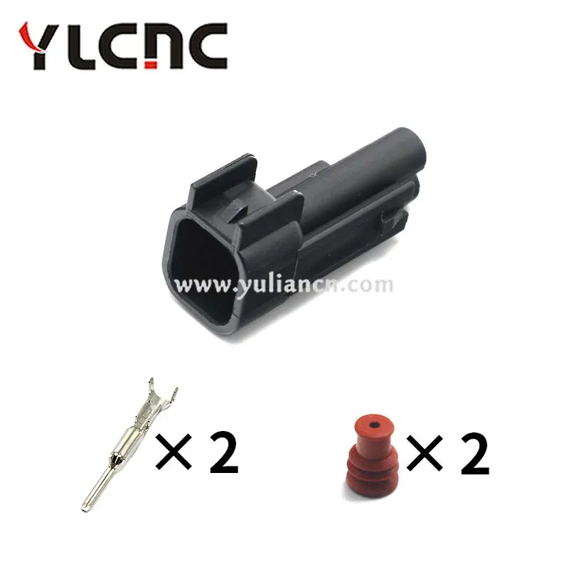 YLCNC factory direct sales 1Set 2Pin Car Waterproof Auto Connectors Center Speaker Plug For Ford Mazda E-4014A E-4011A