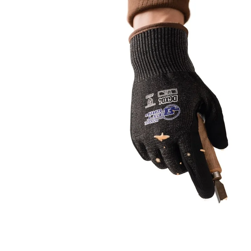 Level 5 Carpentry Cut-Resistant Gloves, Woodcarving Cut-Resistant, Breathable,   Non-Slip, Thickened, Durable, Industrial-Grade