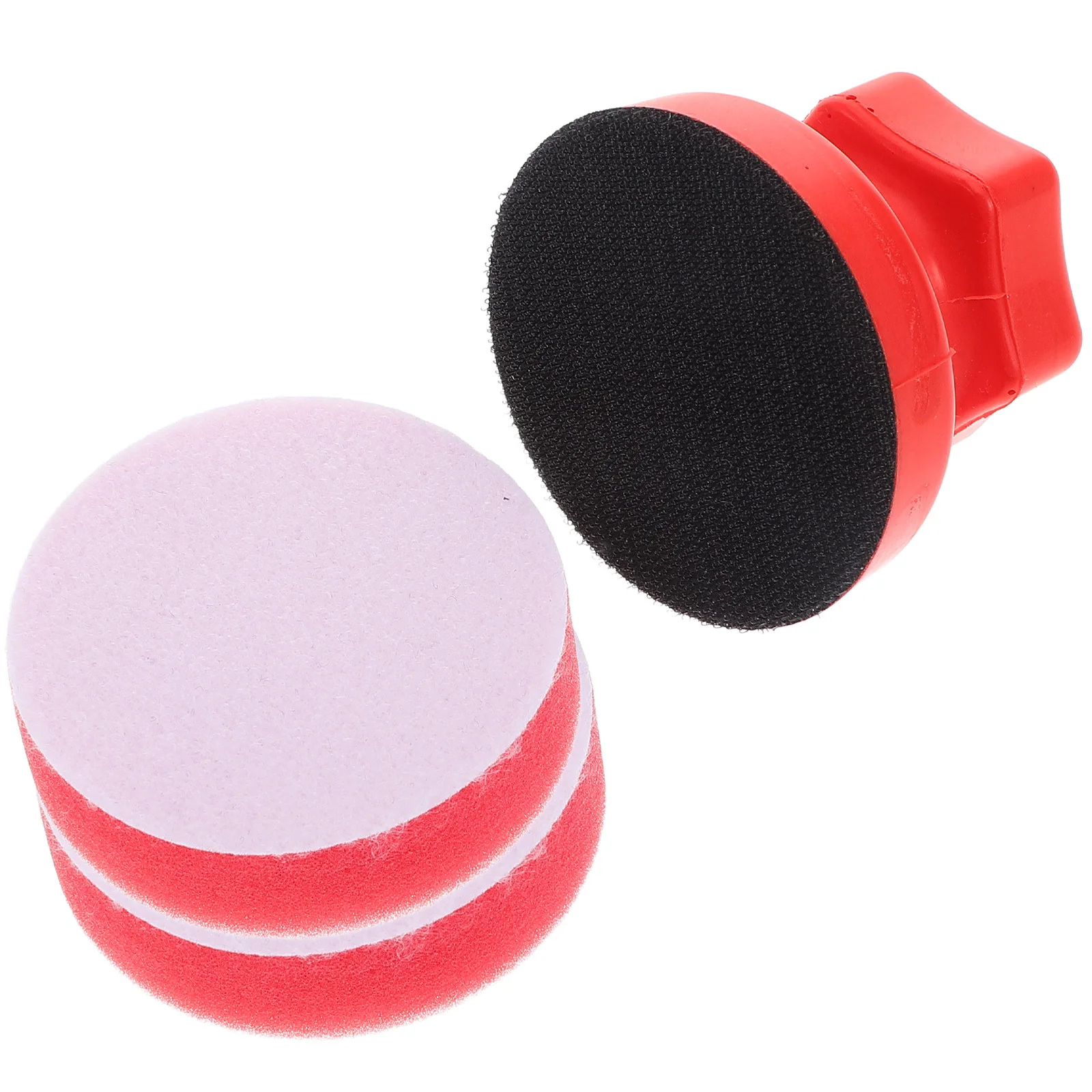 

1Set Handheld Car Wax Applicator Multifunctional Sponge Pads Portable Needed Waxing Buffer Polisher Kit