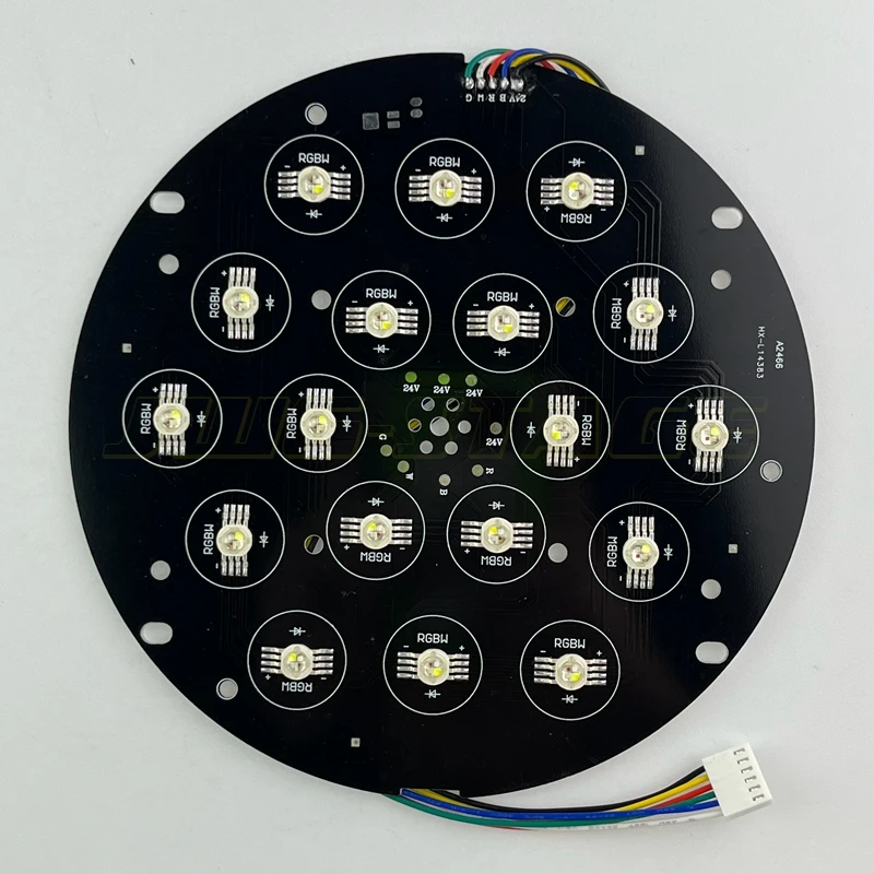 194mm Diameter Led Lamp Bead Panel For 54x3w RGB 3in1 or 18X10W 4in1 5in1 6in1 Led Par Light Stage Light Repair Accessories