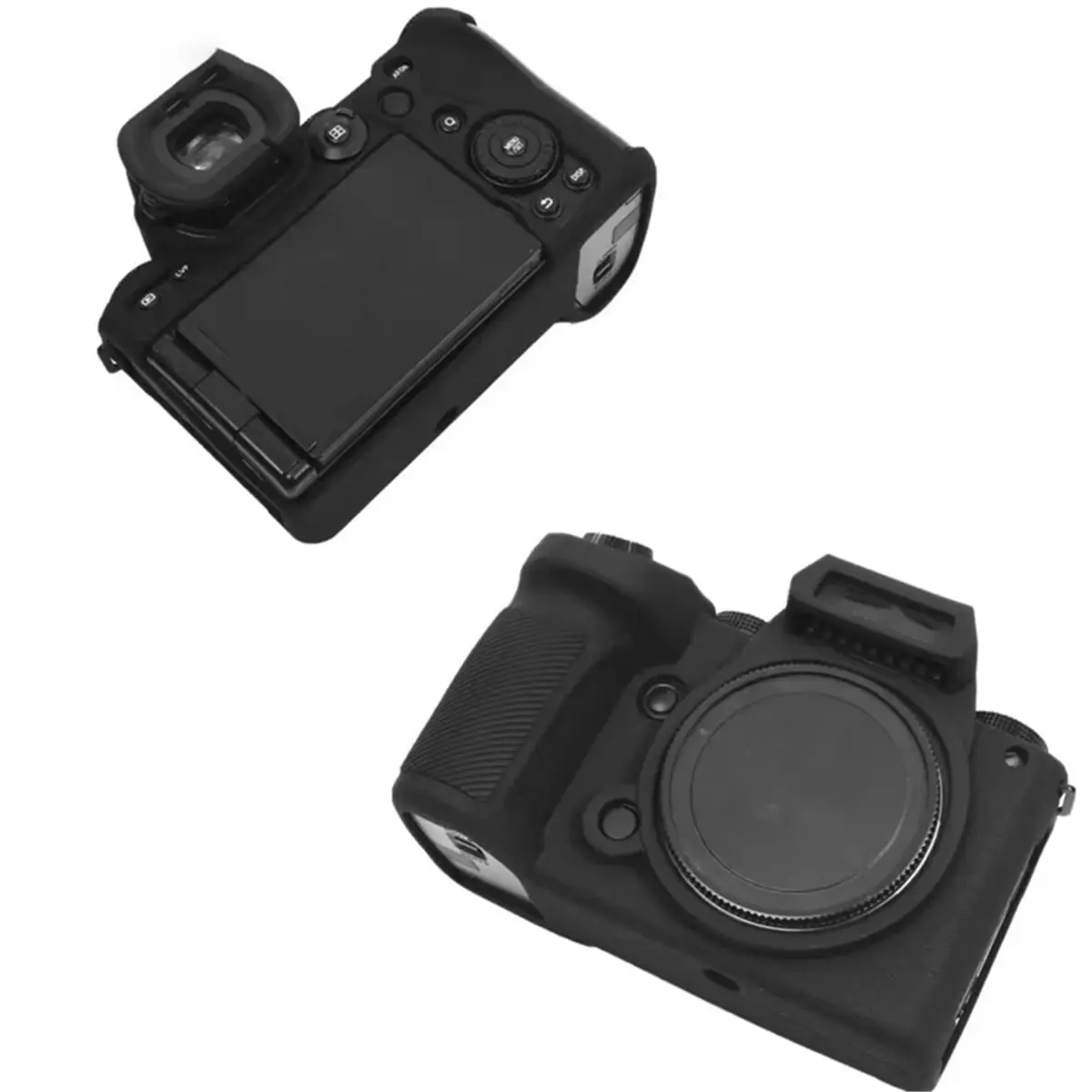ل DC-S5 DC-S5M2 Mark II DC-S5M2K S5II حافظة جلدية مطاطية للكاميرا مع حماية من الرطوبة