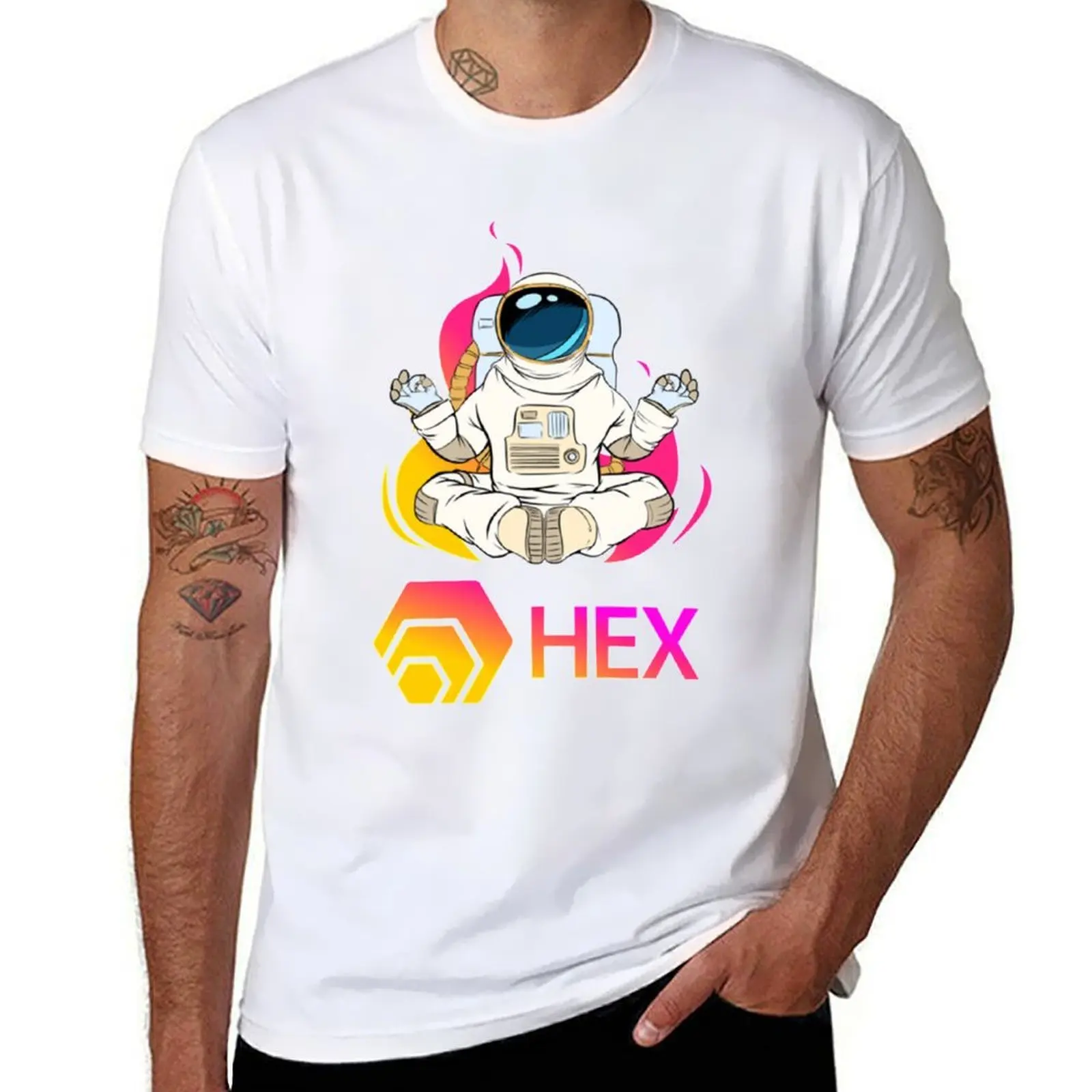 Cryptocurrency T-Shirt man t shirts graphic man t shirt cotton high quality T-Shirt