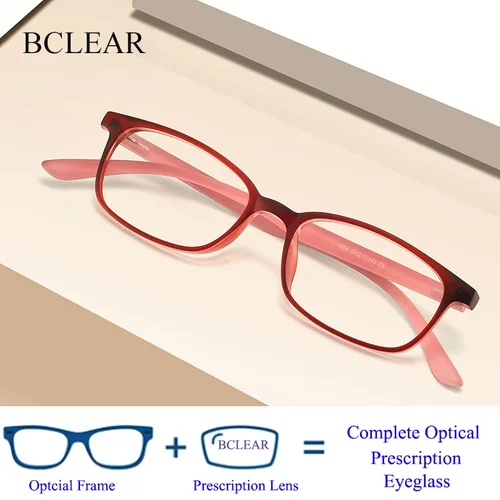 BCLEAR ultraligero TR90 gafas de lectura para miopía óptica para hombres y mujeres tamaño de cara pequeña gafas cómodas de uso