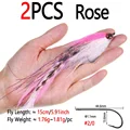 2pcs Rose