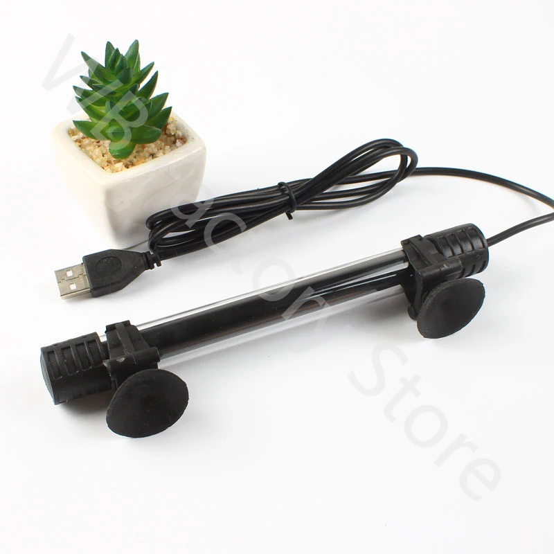 2024 18-48CM USB Aquarium Light LED Waterproof Fish Tank Clip Light Underwater Decor Lighting Submersible Lamp Plant Grow Lamp