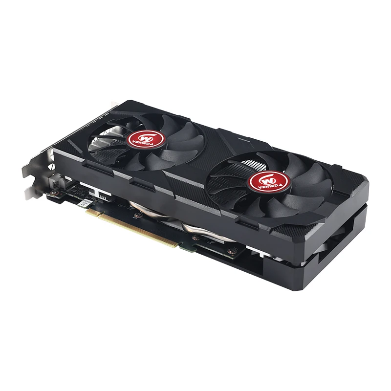 VEINEDA 그래픽 카드 RTX 2070 슈퍼 8GB GDDR6 256 비트 PC 게이밍 블랙 2070 S 8G 비디오 카드 PCI-E3.0 x 16