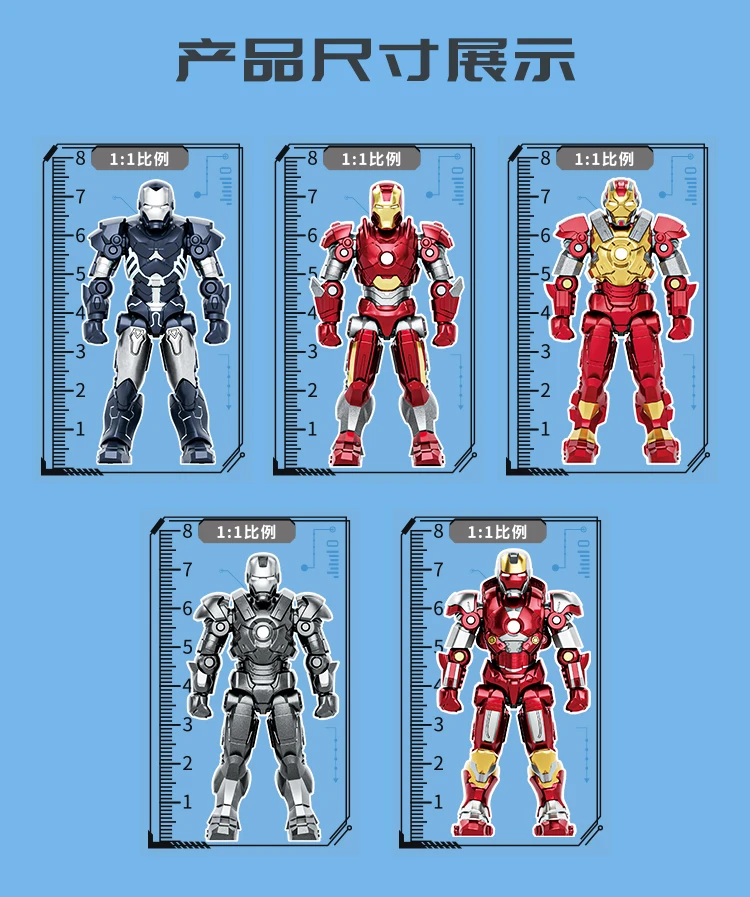 Spider-Man-Figur, Miles Morales, zum Zusammenbauen, Venom-Figur, Doctor Octopus, Green Goblin-Figur, Geschenk für Jungen. – Detail 10