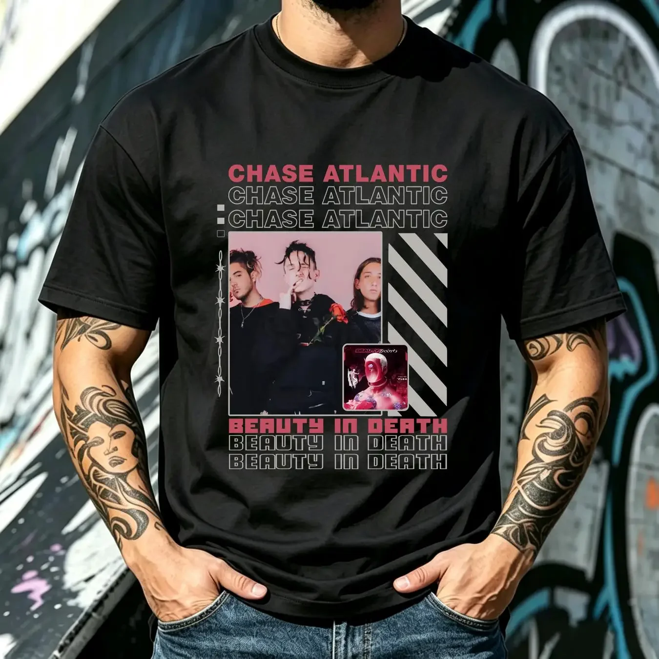 washed T Shirt Chase atlantic Beauty in Death World Tour 2023 country music for men women unis vintage Washed graphic Unisex