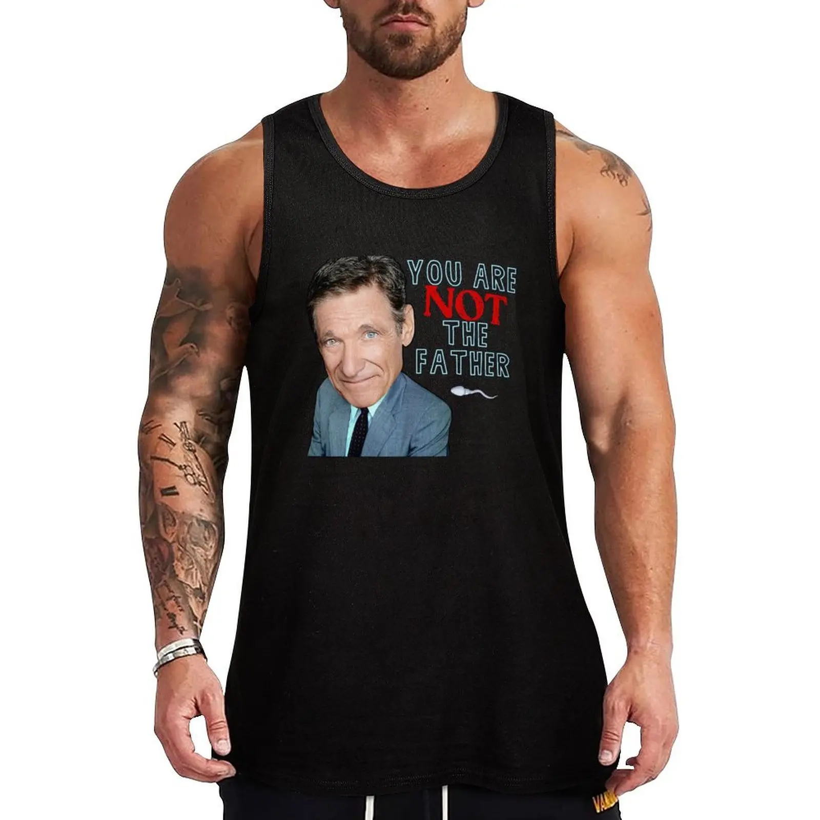 Maury Povich Tank Top Fast Dry Tank Top Sports Athletic Sleeveless Shirt