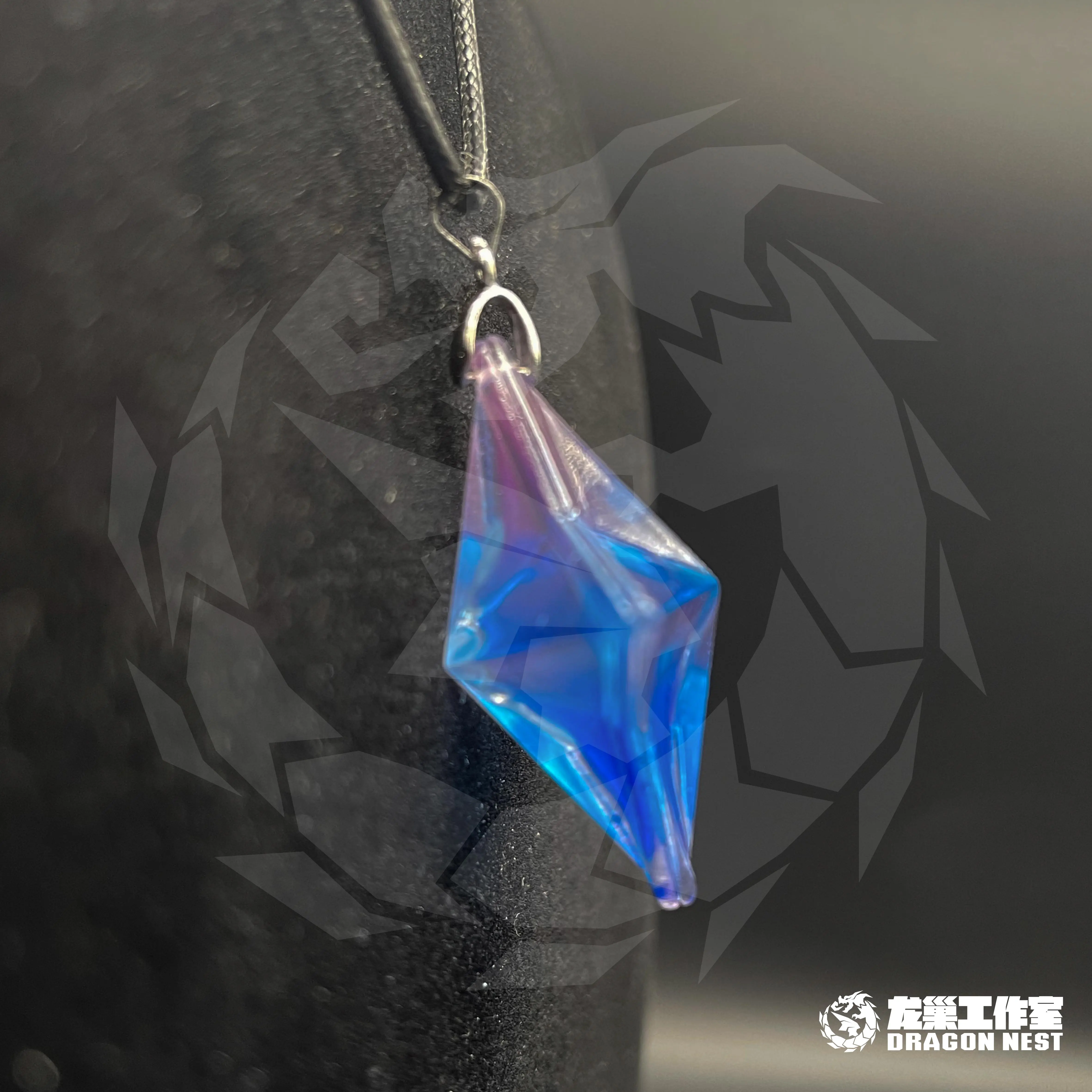 Genshin Impact Primogem Necklace for Delicate Cosplay Prop Accessories Pendant 3D Reduction Gift