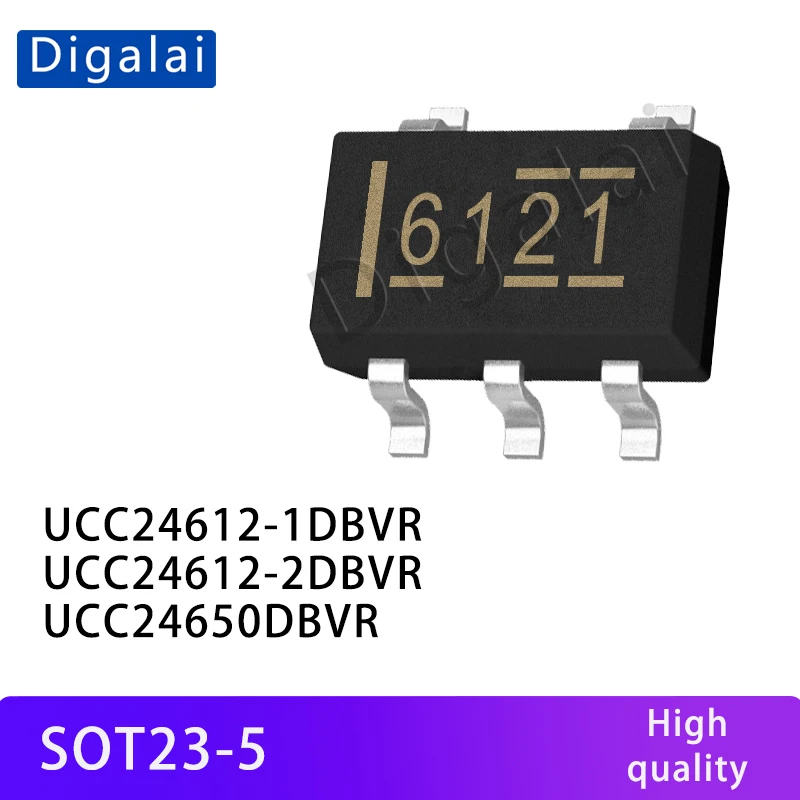 

100%new Original UCC24612-1DBVR UCC24612-2DBVR UCC24650DBVR Multi-Mode Resonant Controller IC SOT23-5 In Stock Priority Ship