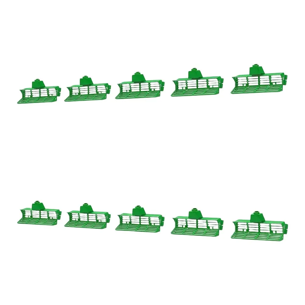 For Beekeeping Queen Excluder Frame Double Layer Design - Door Barrier PP Material 14 x 3 x 1.45 cm Green 10pcs or 20pcs