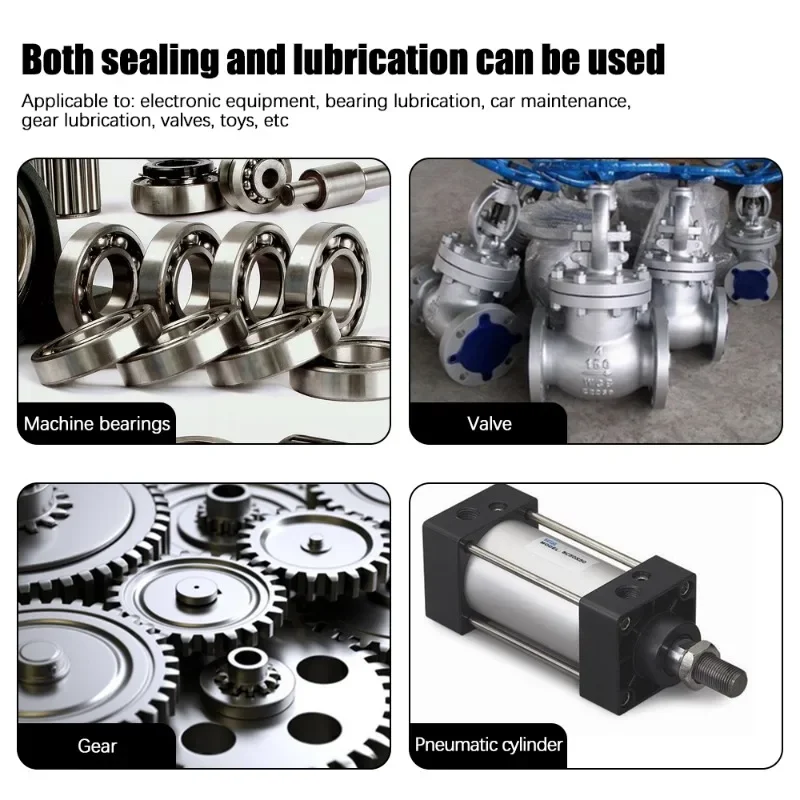 Car Gear Waterproof Seal Grease Bearing Machinery Equipment Silicone Gear Valve Chain Lubricating Oil Maintenance Auto Parts