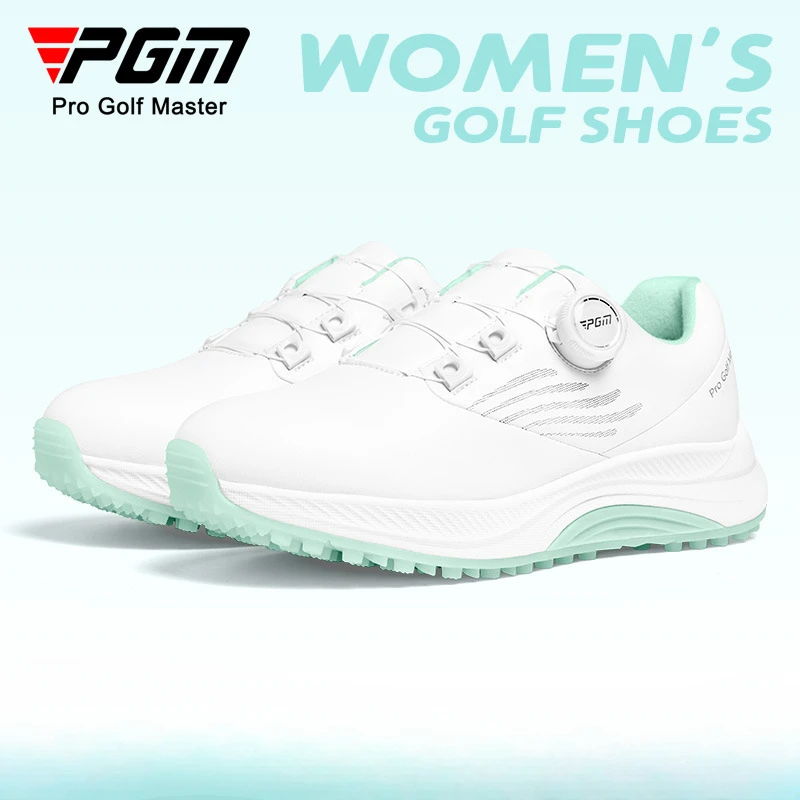 

PGM Golf Sneakers Waterproof Knob Sports Shoes Women's Shoes Anti slip and Comfortable Lightweight Nailless Shoes XZ383