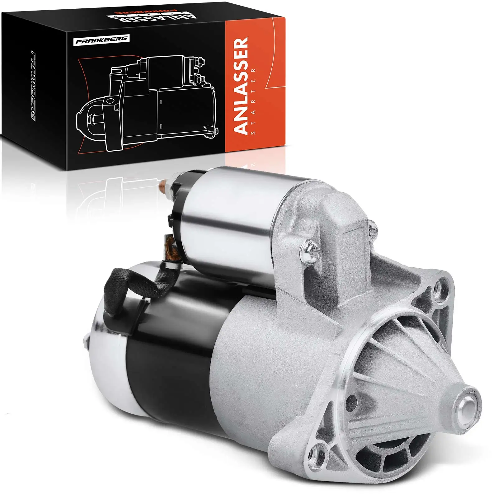 Frankberg 1x Starter voor Suzuki Alto Baleno Kombi Hatchback Swift I II Saloon Wagon R Bj vanaf 1986 17142N M1T70281