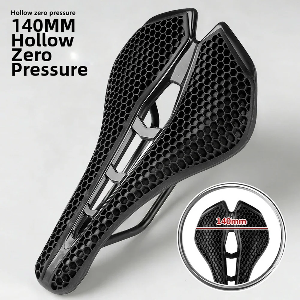 Hollow 3D Honey-comb Bike Saddle Breathable Comfortable Road Mountain Bicycle Seat Cushion Cycling Accessories