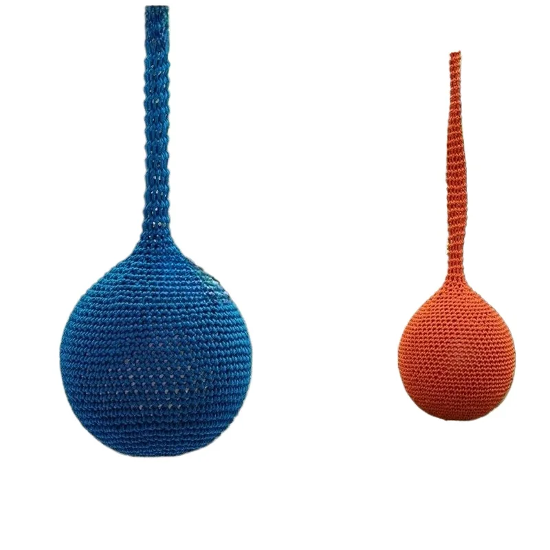 Children's rope net weaving hanging ball swing, playground color kindergarten sensory system physical fitness