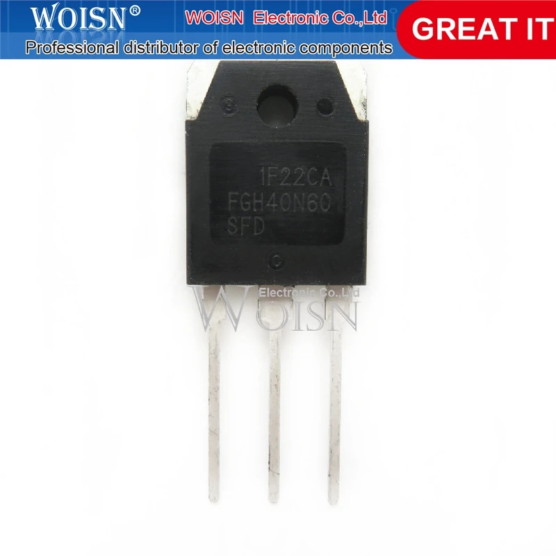 5PCS FGH40N60SFD FGH40N60 40N60 variable tube IGBT welder original authentic In Stock