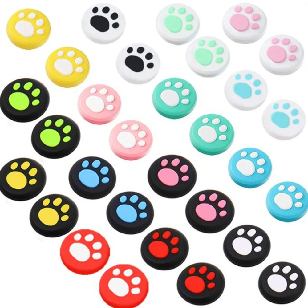 1000PCS Silicone Cat Claw Analog ThumbSticks Gaps for Dualshock 5 4 PS5 PS4 Controller Grips for XBox ONE Series S X 360 3 sold