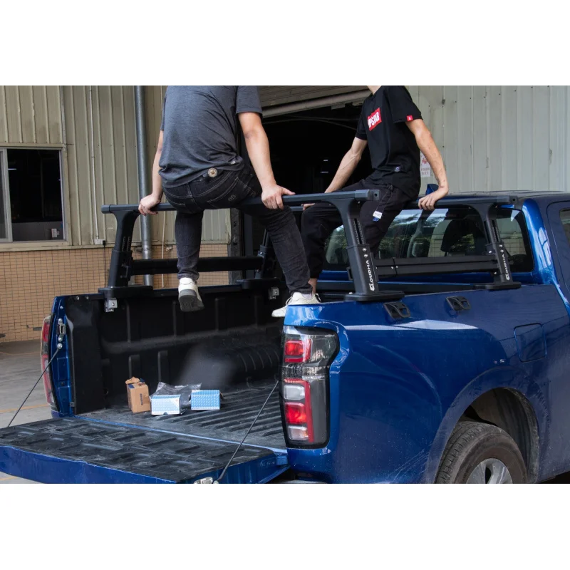 High Quality Durable Aluminum Alloy Utility Roll Bar Bed Rack Offroad Easy Installation For Multiple Pickup Truck Accessories