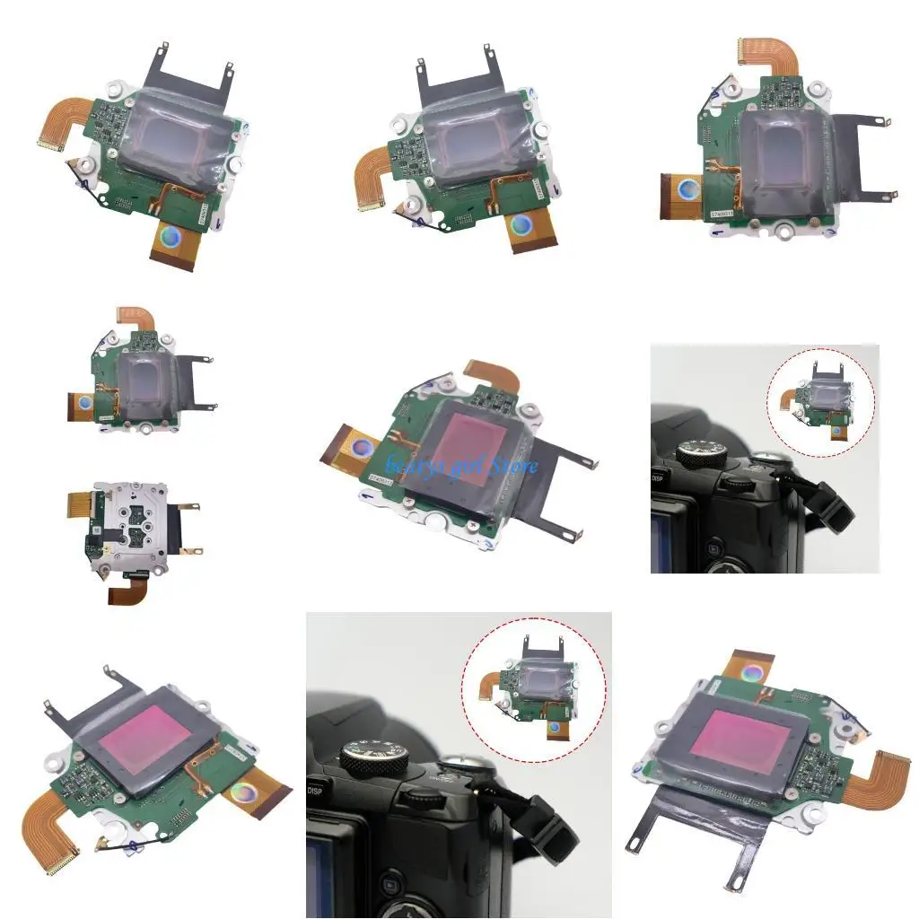 C7AB Advanced Low Noise Metal ABS Imaging Sensors Replacement Fit for D7100 24.16MP High Resolution Enhancing Dynamic