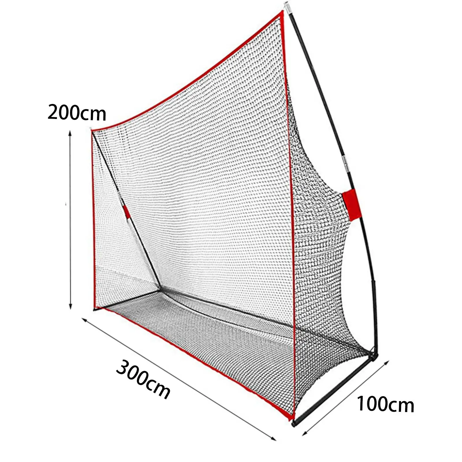 Golf Practice Net with Carry Bag Easy to Install Heavy Duty Golf Hitting Net for Backyard Driving Range Outdoor Golf Accessories