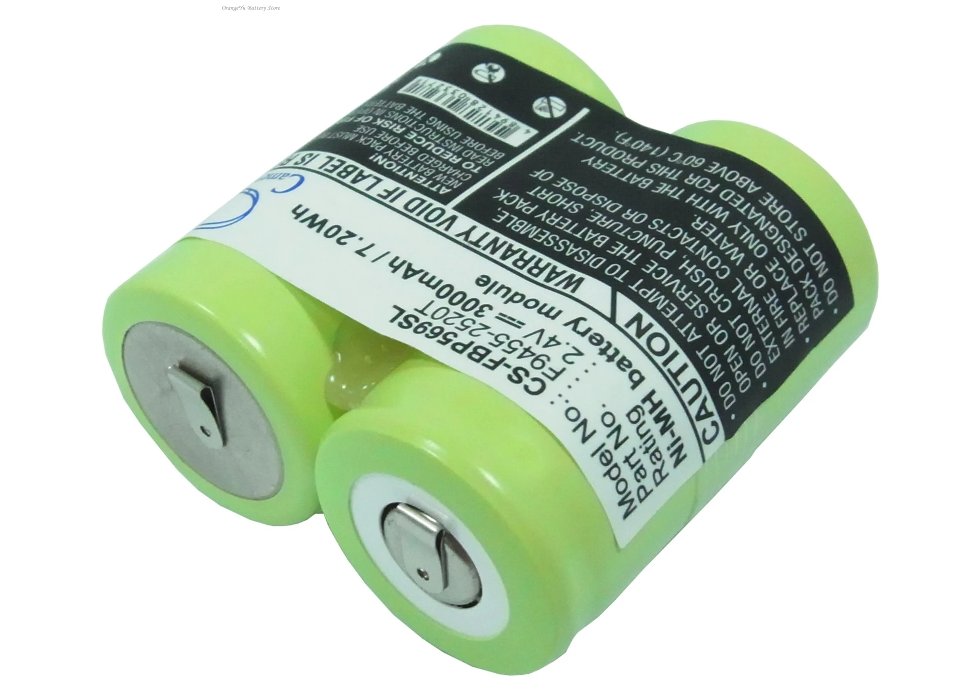 

Cameron Sino 2.4V 3000mAh replacement Battery F9455-2520T for Fluke 474569