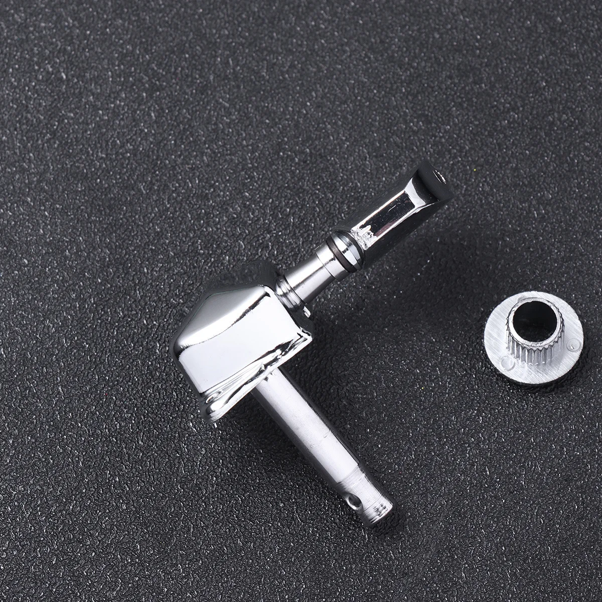 

6Pcs Guitar Pegs Mini Square Head Vintage Style Semi-Closed 3L Metal Tuning Keys Replacement for Folk Electric Guitar Bass