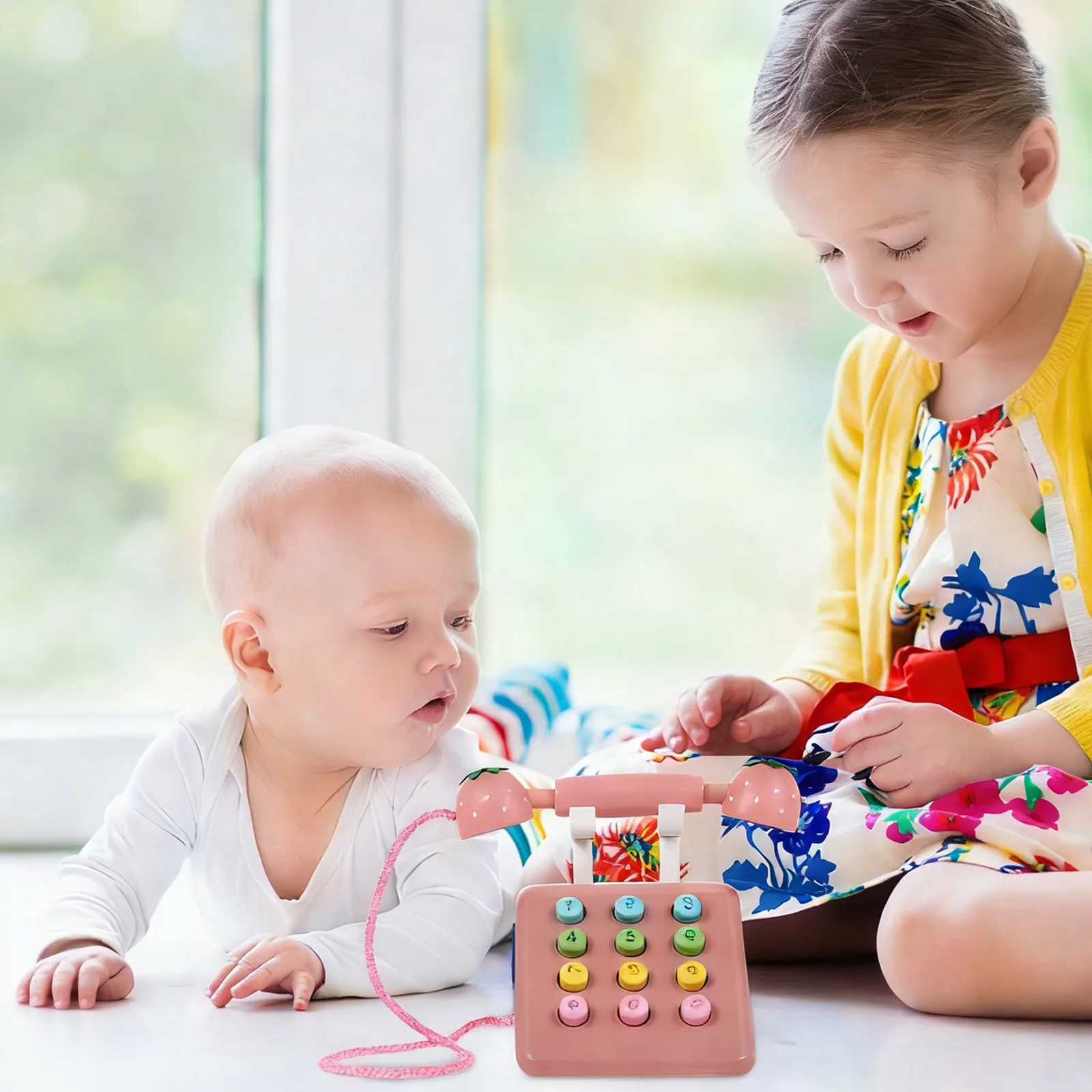 1pcs-wooden-retro-dial-phone-simulation-realistic-children-role-play-educational-intelligence-interaction-plaything