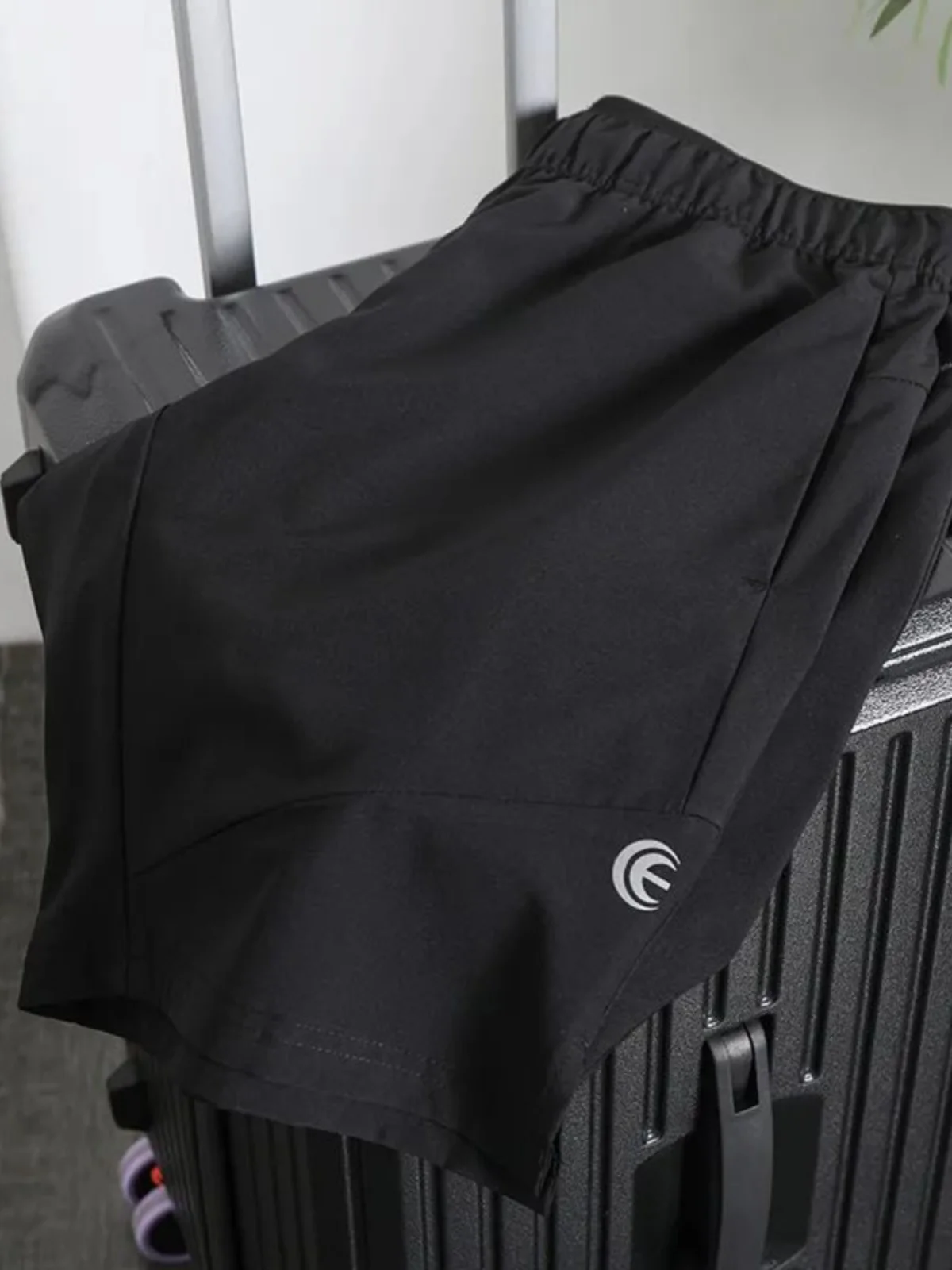 

High-End Lightweight Qui-Dry Breathable Elastic Summer Men's Outdoor Sports orts Casual Pants Faion Urban Sle Youth