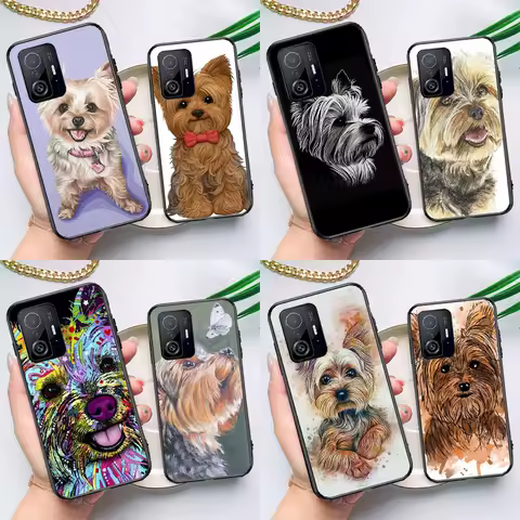 Yorkshire Terrier Dog Case For POCO F5 X5 X3 Pro X4 F4 GT F3 M5s C40 Cover For Xiaomi 13 12 Lite 11T 12T Pro 12X