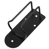 Electric Clipper Bracket Wall Mounted Scissors Holder for Beard Trimmer Black Hair Salon Tool Rack Barber Supplies Lightweight