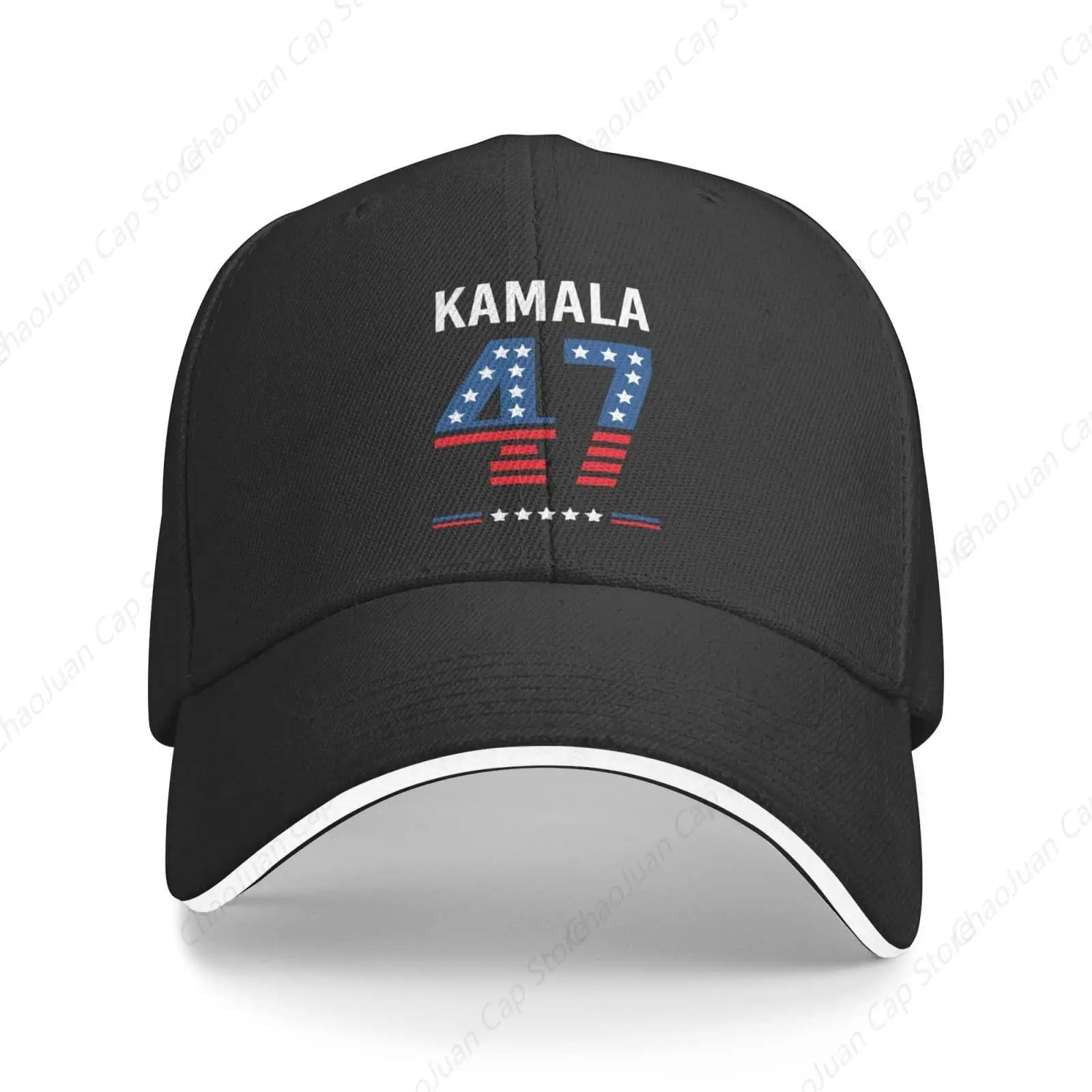 

Kamala Harris 47th President USA America 2024 Election Baseball Cap Adjustable Fashion Casquette Casual Duck Tongue Hat