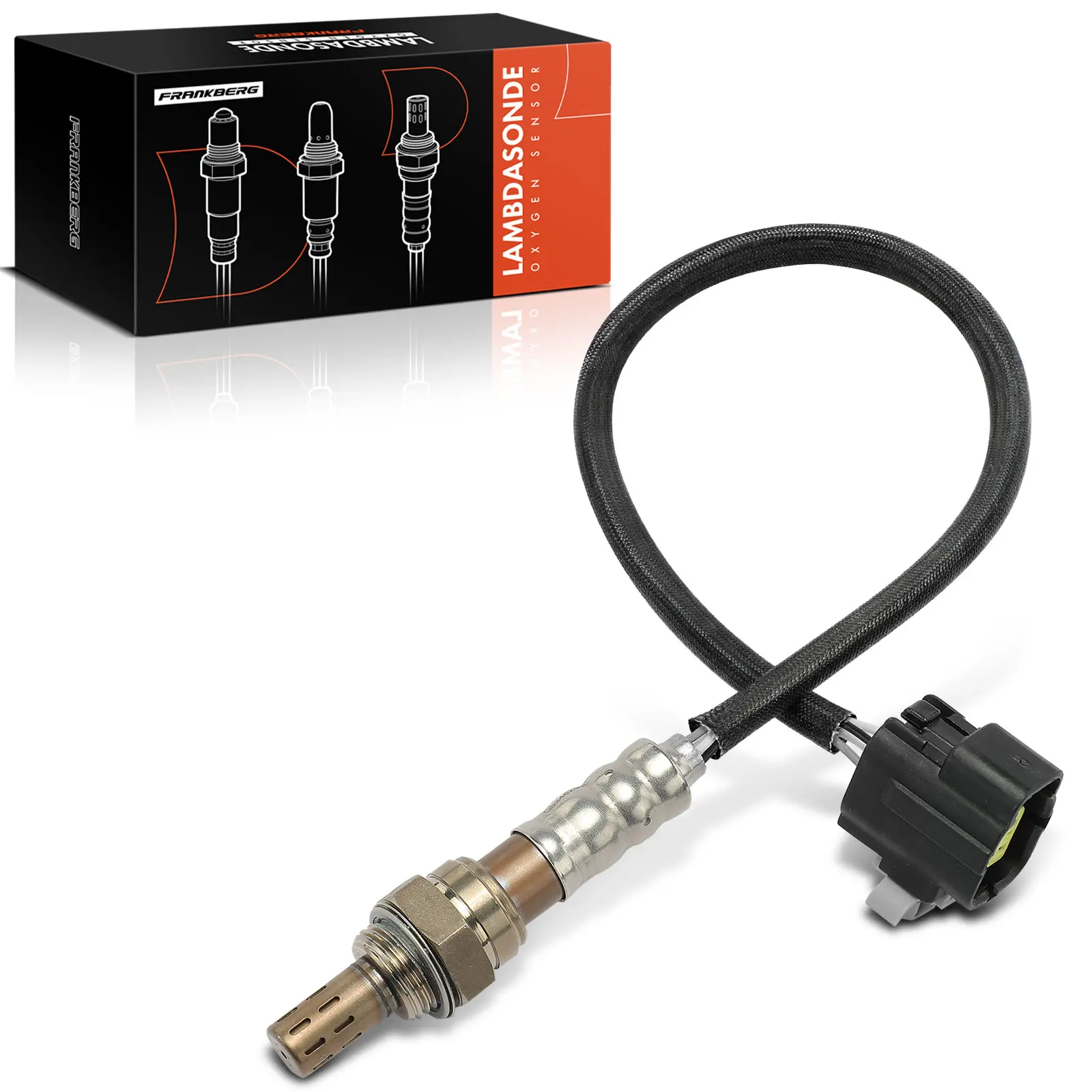 Frankberg 1x Lambdasonde Regelsonde Vor Katalysator für Mazda 323 F VI BJ Premacy CP Daewoo Musso J1463004 1997560 V32-76-0011