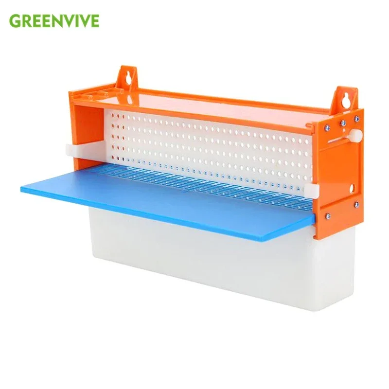 Removable Pollen Trap with Ventilated Bee Collect Pollen Tray Beehive Entrance Feeding Box Bee Pollen Collector Beekeeping Tools