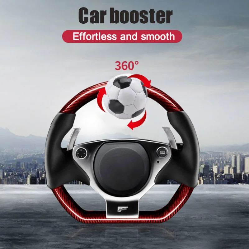 Car Steering Wheel Knob Booster Ball Steering metal bearing truck handle steering wheel auxiliary booster Skull Head STW016