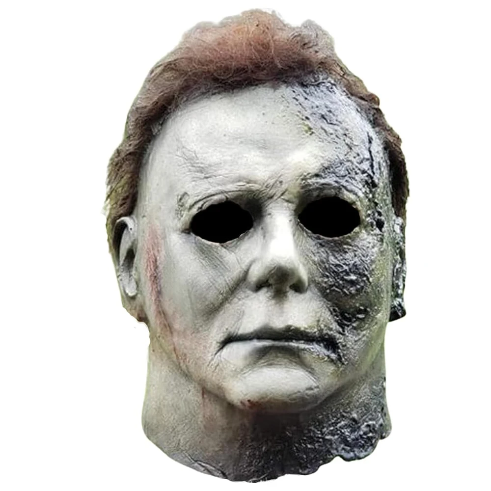 

2021, страшный телефон, косплей, Хэллоуин, убивает жуткого кровавого демона, убийца, латексный шлем, фотореквизит