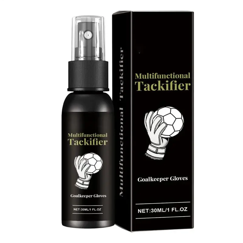 Grip Spray For Football Gloves Safe Goalkeeper Gloves Spray 30ml Gloves Wash & Prepare Sports Hand Grip Spray Glove Grip Spray