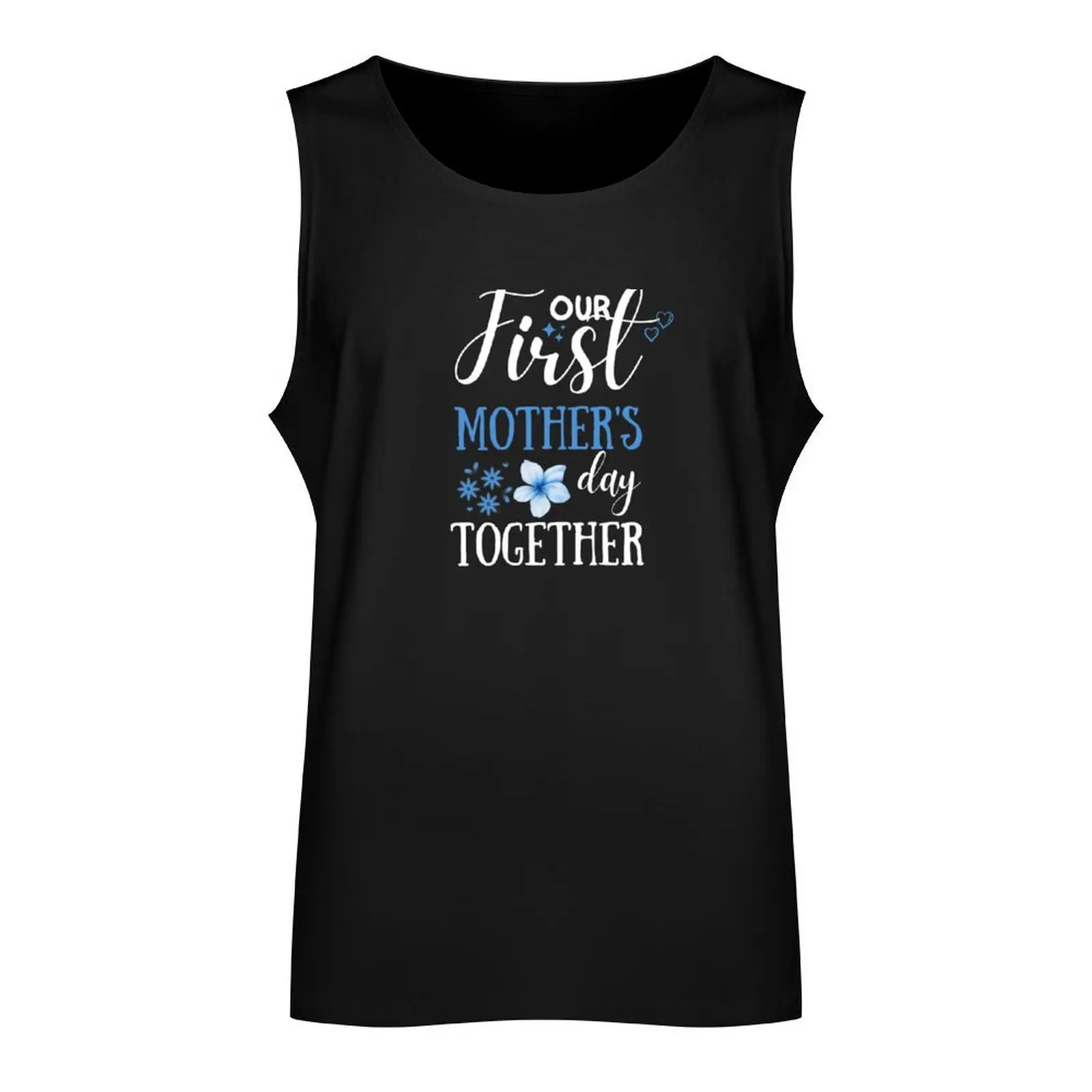 Happy First Mothers Day Tank Top gym t-shirts man Men's sleeveless gym clothing