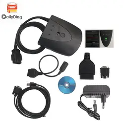 Scanner double carte + RS232 OBD2, nouvelle version pour Honda HDS HIM V3.104.24, pas besoin d'activation jusqu'à l'année 2021