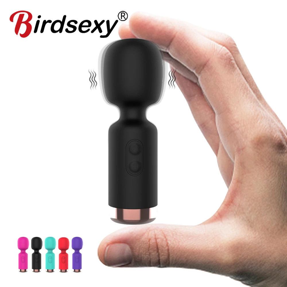 10 Modes Strong Vibration Upgraded Mini Vibrator Usb Charging Handheld Body Massager Clitoris G-Spot Vibrators Sex Toy For Women